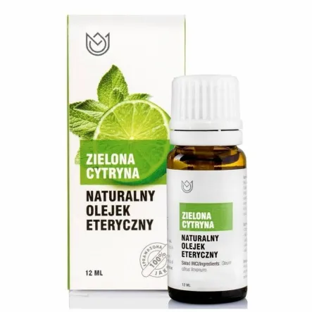 Naturalny Olejek Eteryczny Zielona Cytryna 12 ml - Naturalne Aromaty