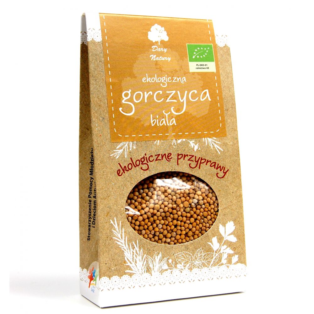 GORCZYCA BIAŁA BIO 90 G DARY NATURY