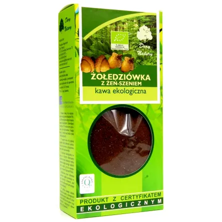 Kawa Żołędziówka z Żeń-Szeniem Eko 100 g - Dary Natury