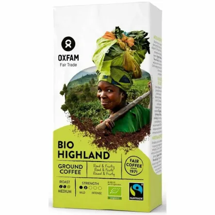 Kawa Mielona Wysokogórska Fair Trade Bio 250 g - Oxfam