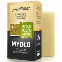 Naturalne Mydło ze Złotem Monojonowym 100 g - Zdrowie Natury