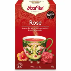 Herbatka Rose Bio (17x 2 g) 34 g - Yogi Tea