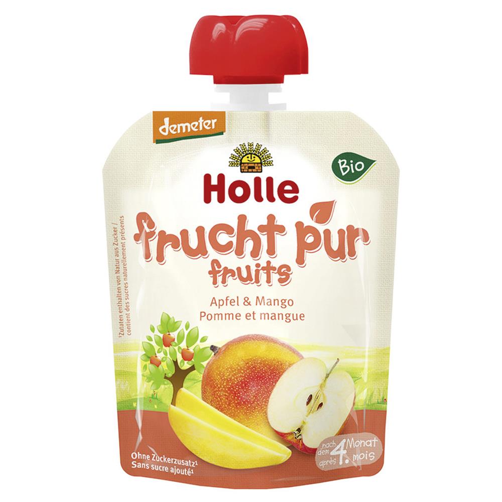 Mus Jabłko Mango Bio 90 g Holle