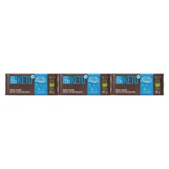 3 x Czekolada Keto z Olejem MCT B/C Bio 40 g - Cocoa