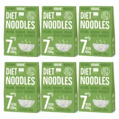 6 x Makaron Konjac Bio Organic Diet Noodles 300 g - Diet Food