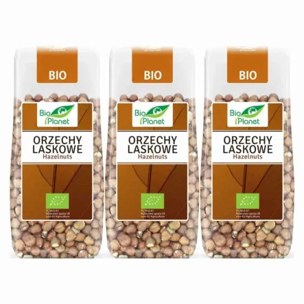 3 x Orzechy Laskowe Bio 100 g - Bio Planet