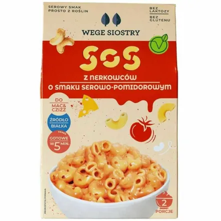 Sos z Nerkowców o Smaku Serowo - Pomidorowym 42 g - Wege Siostry