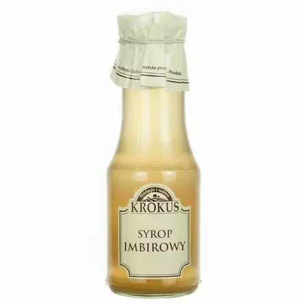 Syrop Imbirowy Bezglutenowy 280 ml - Krokus