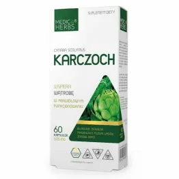 Karczoch 600 mg 60 Kapsułek - Medica Herbs