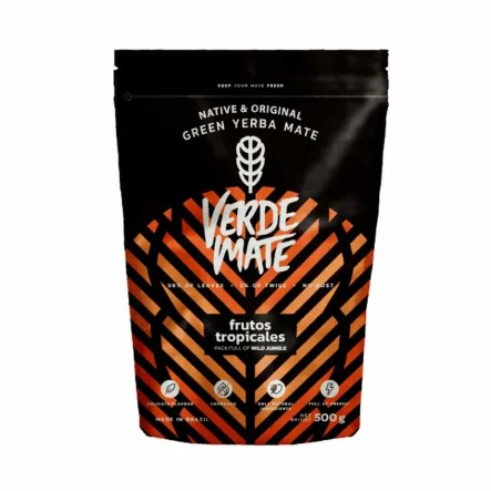 Yerba Verde Mate Green Frutos Tropicales 500 g Venusti