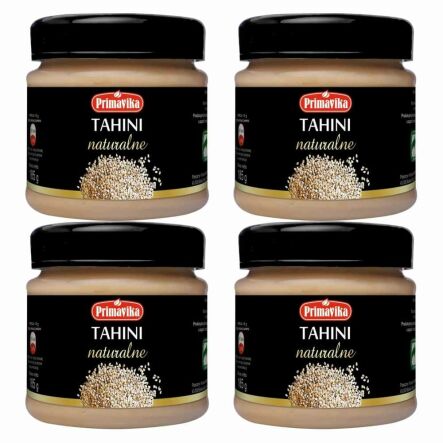 4 x Tahini Naturalne 185 g - Primavika