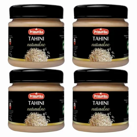 4 x Tahini Naturalne 185 g - Primavika