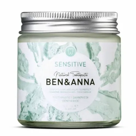 Naturalna Pasta do Zębów Wrażliwych Sensitive 100 ml - Ben&Anna