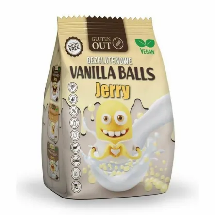 Kulki Śniadaniowe Waniliowe Bezglutenowe 375 g - Jerry