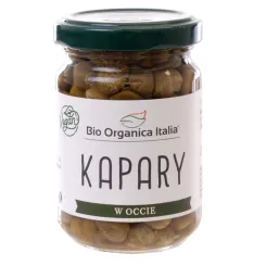 Kapary Marynowane Słoik Bio 140 g - Biorganica Nuova