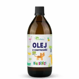Olej z Czarnuszki Dla Dzieci BIO 100 ml - Vitafarm (data: 31.01.2025)
