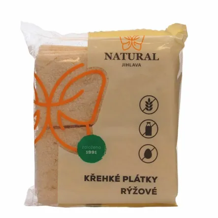 Chlebek Chrupki Ryżowy 75 g - Natural