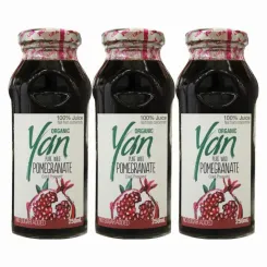 3 x Sok z Granatu Bio 250 ml - Yan