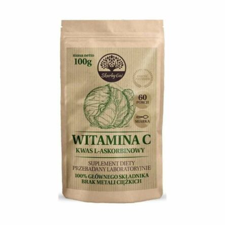 Witamina C z Kapusty (Kwas L-askorbinowy) 100 g - Skarby Gai