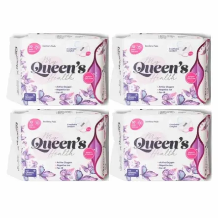 4 x Podpaski Dziennie 10 Sztuk - Queen's Health