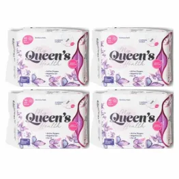 4 x Podpaski Dziennie 10 Sztuk - Queen's Health