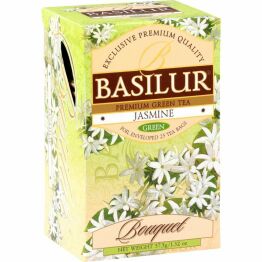 Herbata Zielona z Dodatkami Jasmine 37,5 g (25x 1,5 g) - Basilur