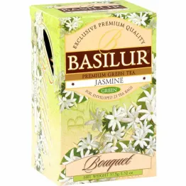 Herbata Zielona z Dodatkami Jasmine 37,5 g (25x 1,5 g) - Basilur
