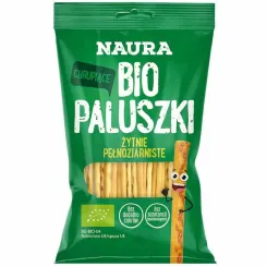 Paluszki Żytnie Pełnoziarniste Bio 45 g - Naura