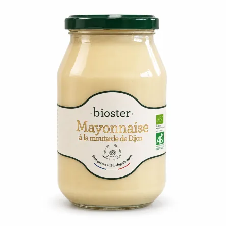 Majonez z Musztardą Dijon BIO 470 g - Bioster