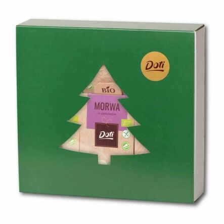 Zestaw Czekoladek Świąteczny Bio 300 g - Doti - Przecena Krótka Data Minimalnej Trwałości
