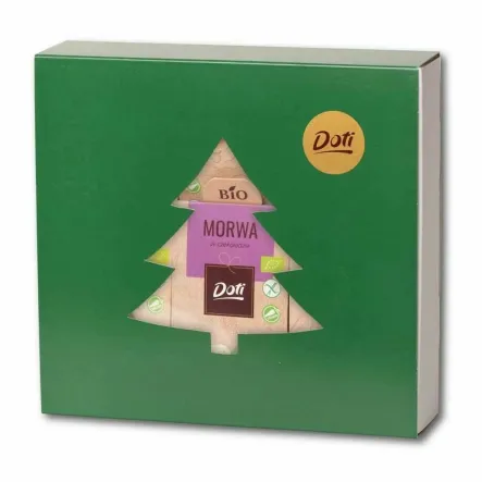 Zestaw Czekoladek Świąteczny Bio 300 g - Doti - Przecena Krótka Data Minimalnej Trwałości