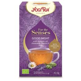 Herbatka dla Zmysłów na Dobranoc Bio 42 g (20 x 2,1 g)  - Yogi Tea