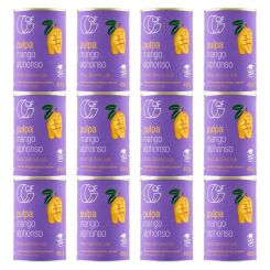 12 x Pulpa z Mango Alphonso Bez Dodatku Cukru 450 g QF