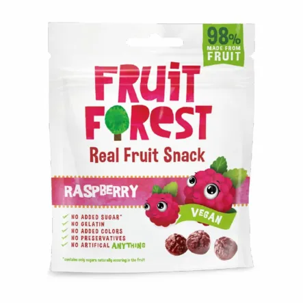 Owocożelki z Maliną 30 g Fruit Forest 
