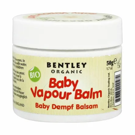 Dziecięcy Organiczny Balsam Ułatwiający Oddychanie 50 g - Bentley Organic