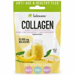 Kolagen+ Kwas Hialuronowy+ Witamina C o Smaku Bananowym  11,1 g - Intenson