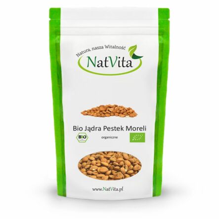 Jądra Pestek Moreli Gorzkie Bio 700 g - Natvita