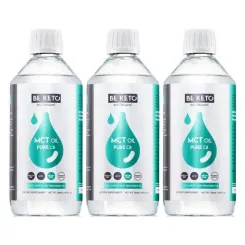 3 x Olej MCT 100% Pure C8 500 ml - Beketo