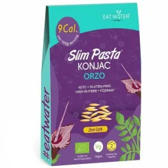 Makaron Konjac w Kształcie Orzo Bezglutenowy Bio 270 g (200 g) - SLIM PASTA