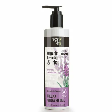 Żel Pod Prysznic Prowansalska Lawenda i Irys 280 ml - Organic Shop