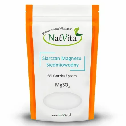 Siarczan Magnezu Siedmiowodny (Sól Epsom) 3,5 kg - Natvita