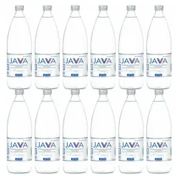 12 x Naturalna Woda Mineralna Alkaliczna Niegazowana 860 ml (Szkło) - Java