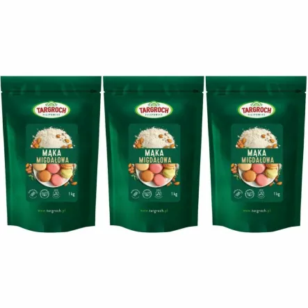 Zestaw 3 x Mąka Migdałowa 1 kg - Targroch