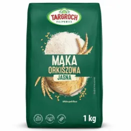 Mąka Orkiszowa Jasna 1 kg - Targroch