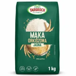 Mąka Orkiszowa Jasna 1 kg - Targroch