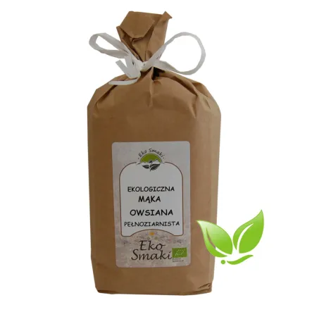Mąka Owsiana Razowa Eko 1 Kg Eko Smaki