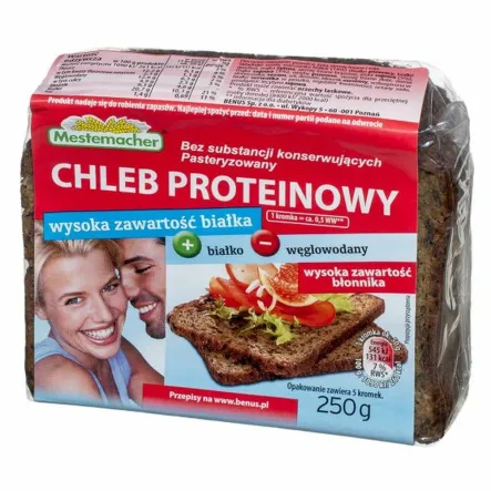 Chleb Proteinowy 250 g - Benus