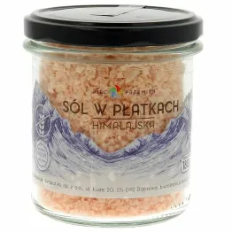 Sól Himalajska w Płatkach Różowa 180 g - Pięć Przemian