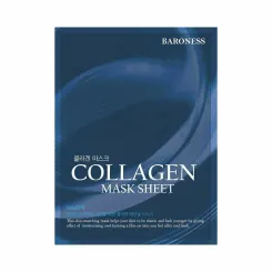 Odmładzająca Maska w Płachcie z Kolagenem 21 g - BARONESS