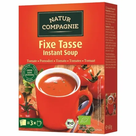 Zupa Pomidorowa Instant Bio 3 x 20 g  - Natur Compagnie